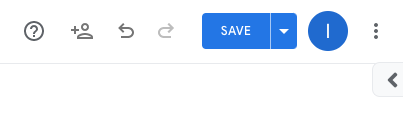 「SAVE」ボタンをクリックして保存する。